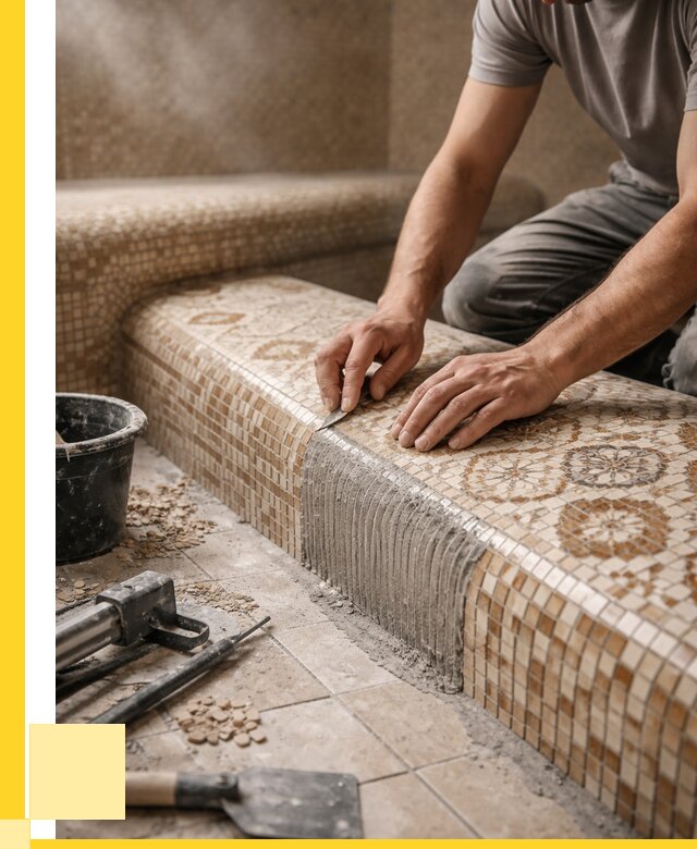 Плитка для хамама под ключ в Реутове от 3642 р. | ЭриданРтв