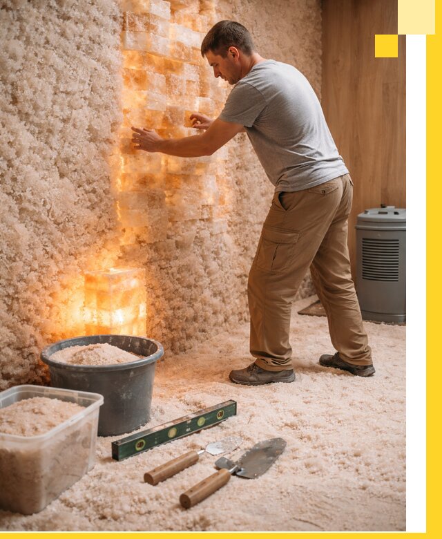 Проектирование и монтаж соляных комнат в Реутове под ключ