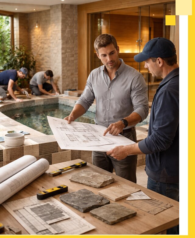 Проектирование SPA зон под ключ в Реутове с инженерией